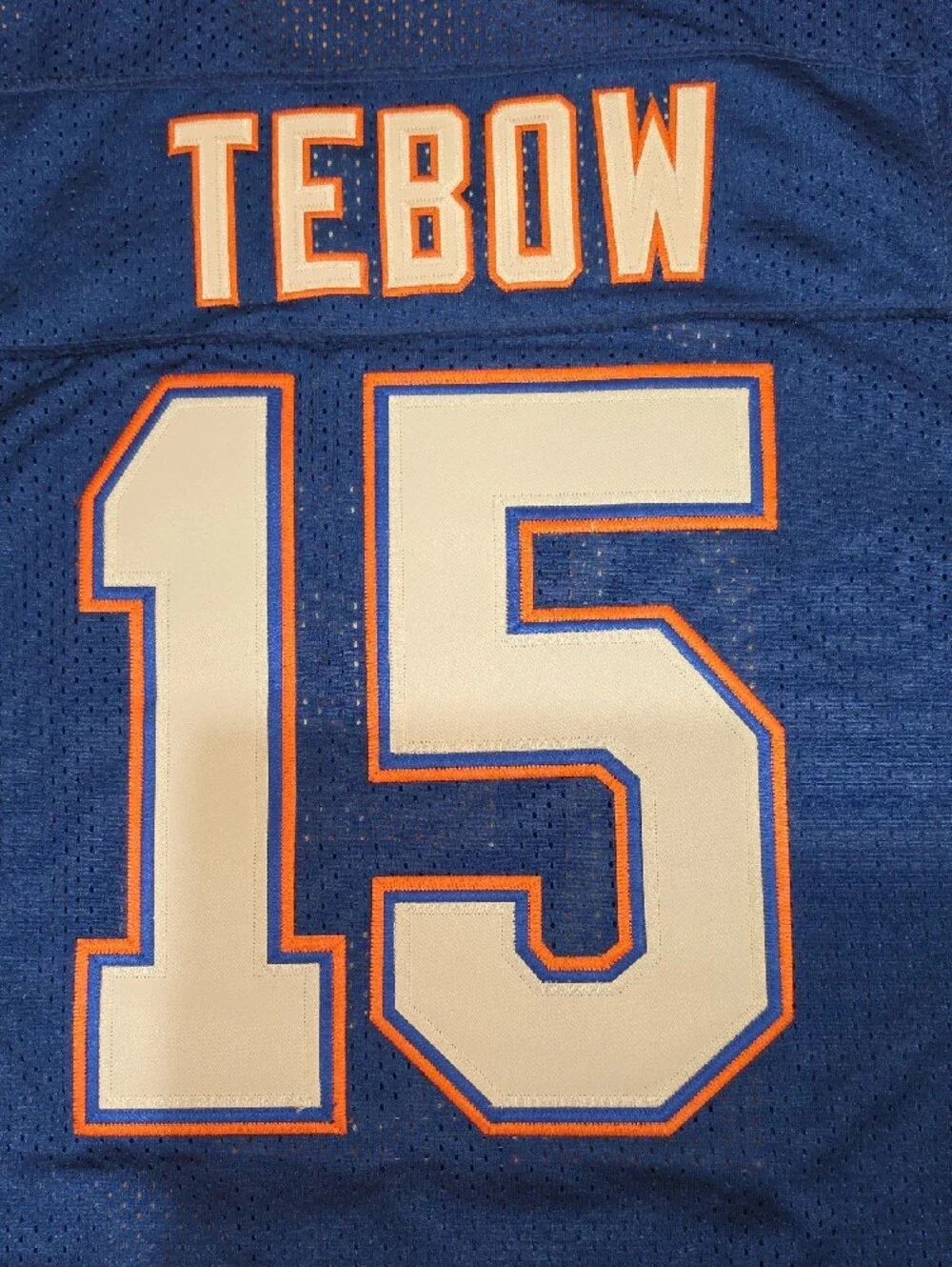 Nike Vintage University of Florida Gators Tim Tebow #15 Football Jersey - Size L